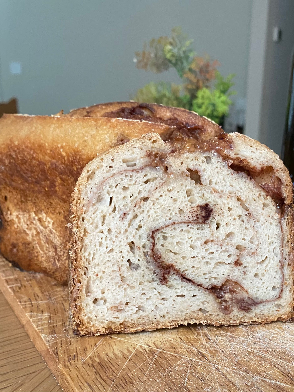 Cinnamon Swirl Sourdough Loaf (GF, VG)