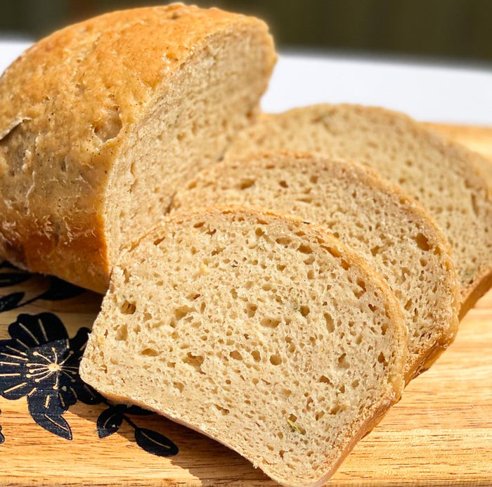 Rosemary Sea Salt Sourdough Loaf (GF, VG)