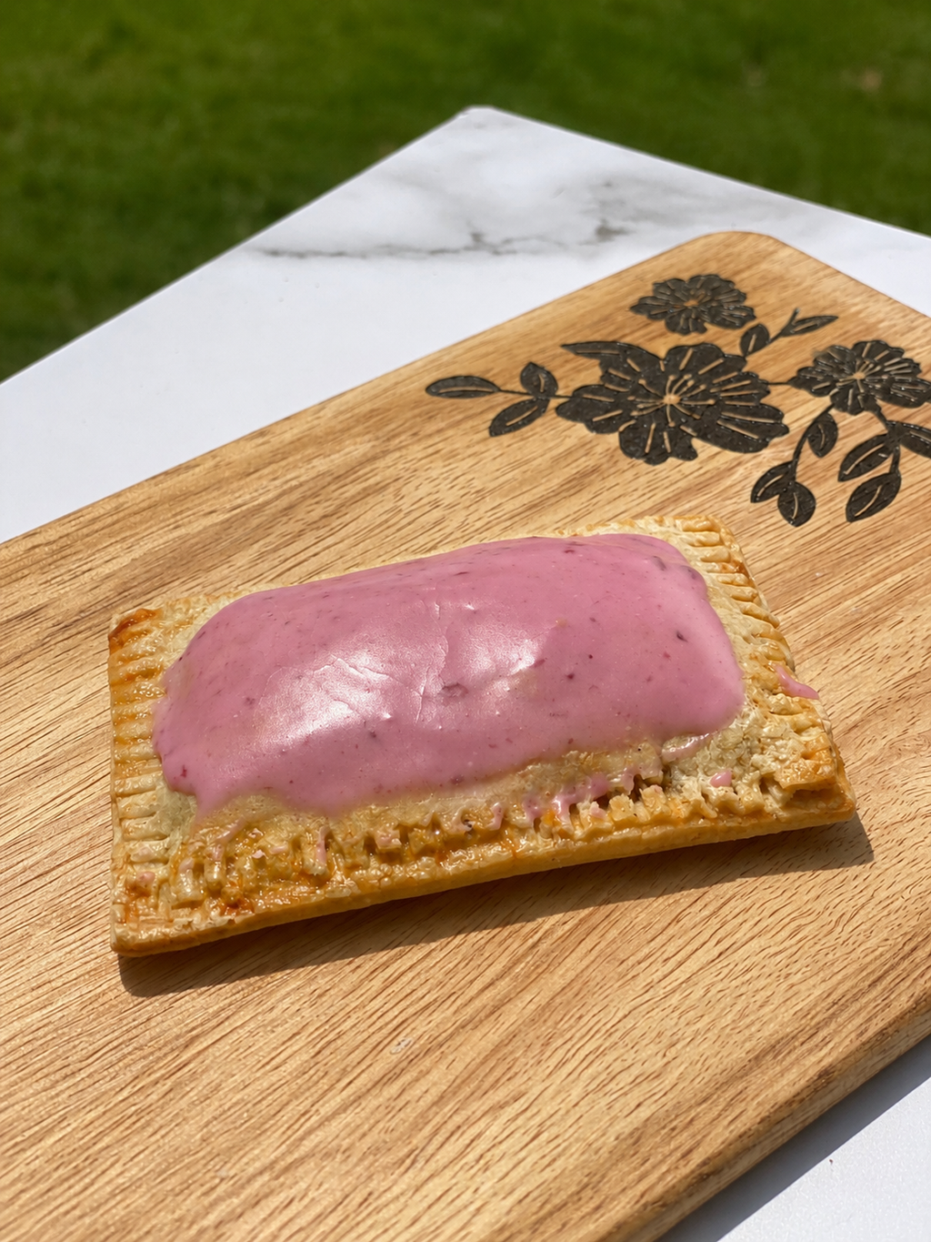 Lemon Blueberry Pastry Tart (GF, DF)