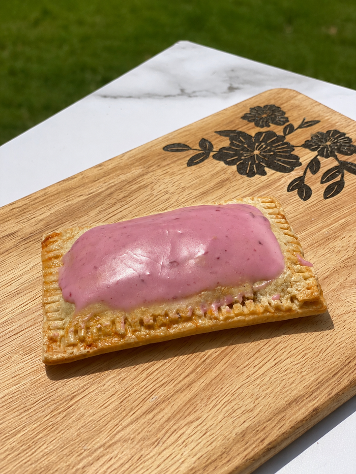 Lemon Blueberry Pastry Tart (GF, DF)