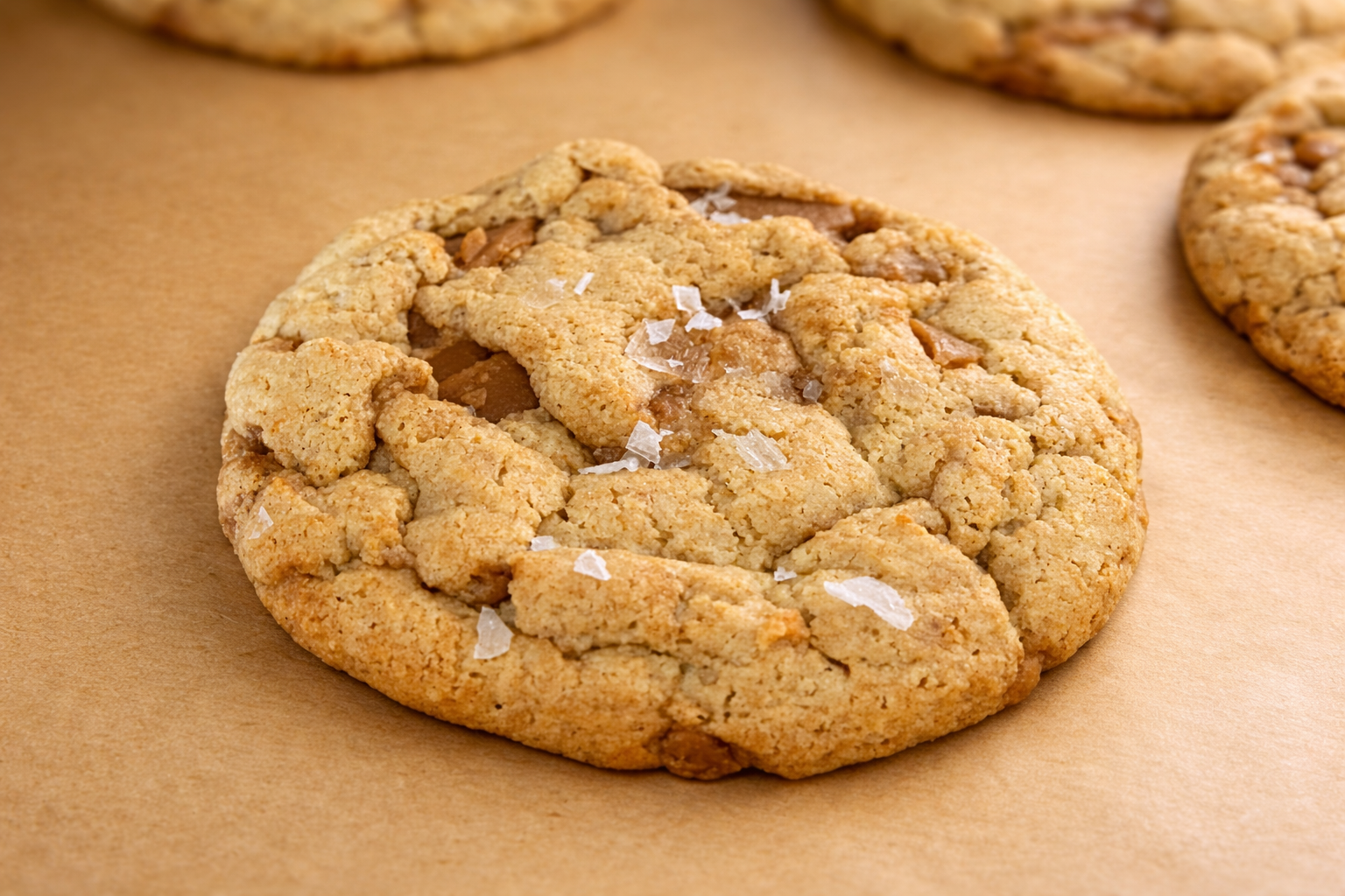 Brown butter Toffee - Sourdough Cookie (GF, DF)