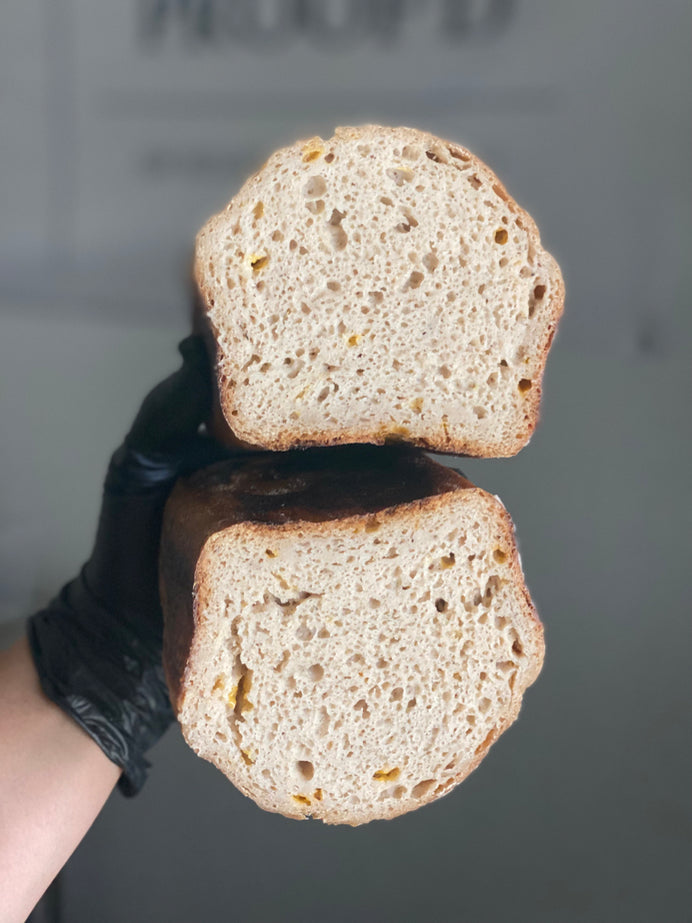 Garlic Cheddar Herb Loaf (GF, DF, V)